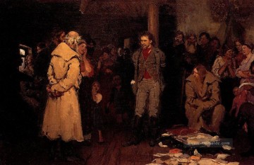 einen Propagandisten unter Arrest stellen 1878 Ilya Repin Ölgemälde